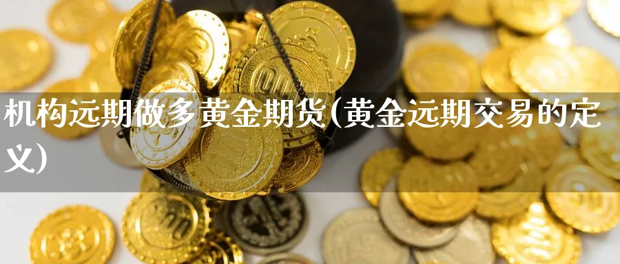 机构远期做多黄金期货(黄金远期交易的定义)_https://www.vyews.com_期货技术_第1张