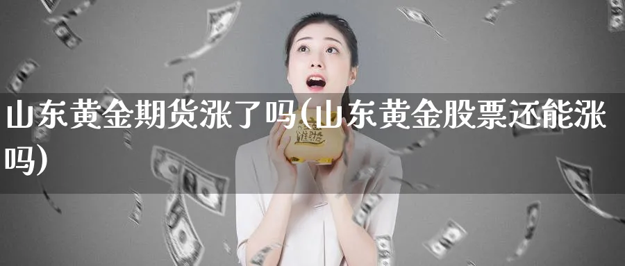 山东黄金期货涨了吗(山东黄金股票还能涨吗)_https://www.vyews.com_原油直播间_第1张