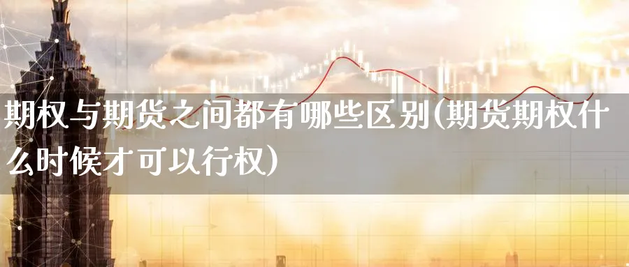 期权与期货之间都有哪些区别(期货期权什么时候才可以行权)_https://www.vyews.com_技术指标_第1张