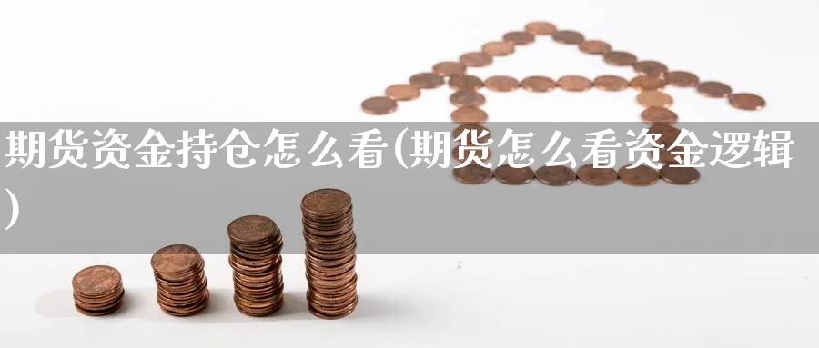 期货资金持仓怎么看(期货怎么看资金逻辑)_https://www.vyews.com_原油直播间_第1张