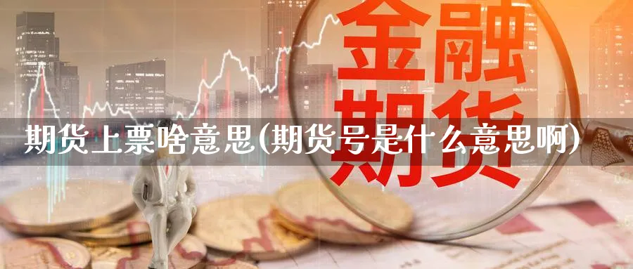 期货上票啥意思(期货号是什么意思啊)_https://www.vyews.com_技术指标_第1张