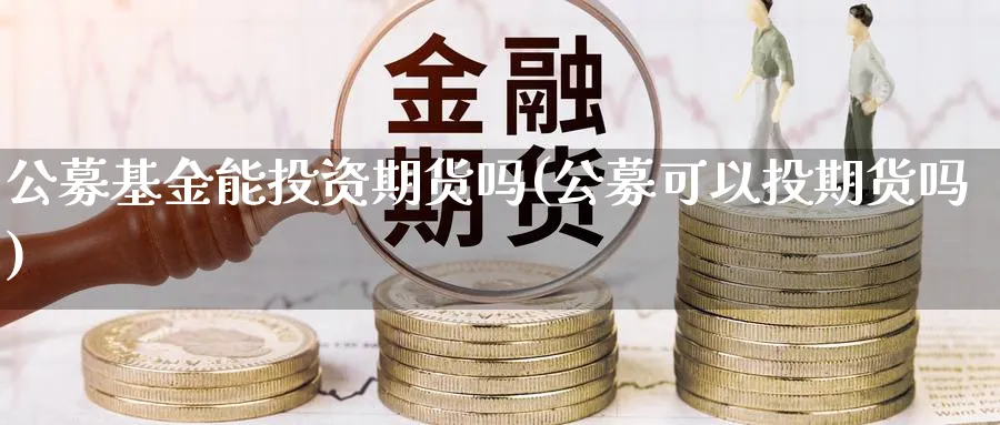 公募基金能投资期货吗(公募可以投期货吗)_https://www.vyews.com_原油期货_第1张