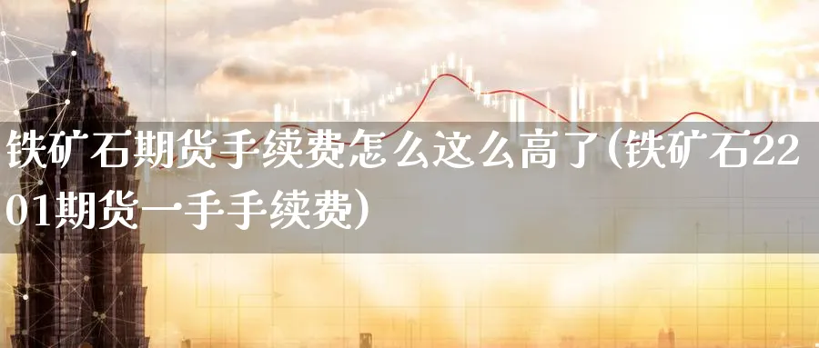 铁矿石期货手续费怎么这么高了(铁矿石2201期货一手手续费)_https://www.vyews.com_内盘期货_第1张