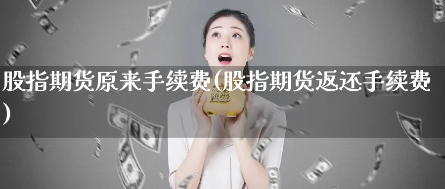 股指期货原来手续费(股指期货返还手续费)_https://www.vyews.com_股指期货_第1张