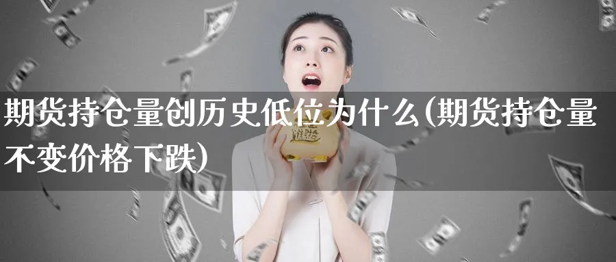 期货持仓量创历史低位为什么(期货持仓量不变价格下跌)_https://www.vyews.com_期货品种_第1张