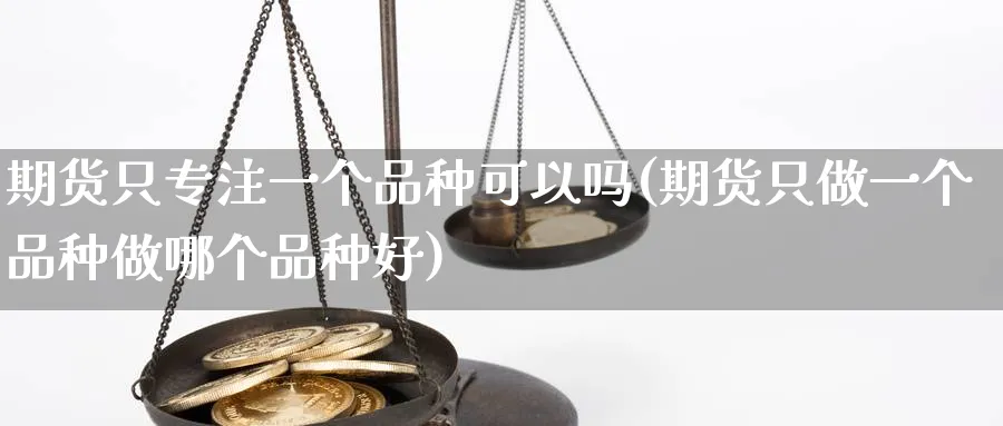 期货只专注一个品种可以吗(期货只做一个品种做哪个品种好)_https://www.vyews.com_内盘期货_第1张