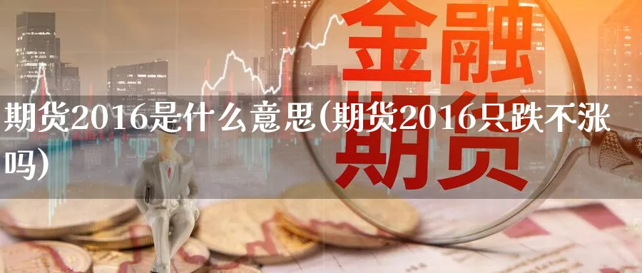 期货2016是什么意思(期货2016只跌不涨吗)_https://www.vyews.com_期货技术_第1张