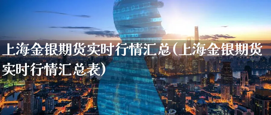 上海金银期货实时行情汇总(上海金银期货实时行情汇总表)_https://www.vyews.com_黄金期货_第1张