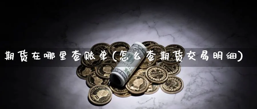 期货在哪里查账单(怎么查期货交易明细)_https://www.vyews.com_期货直播间_第1张