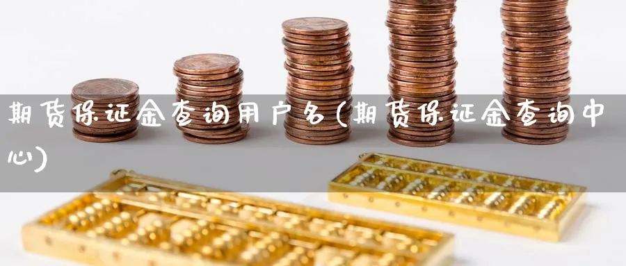 期货保证金查询用户名(期货保证金查询中心)_https://www.vyews.com_期货品种_第1张