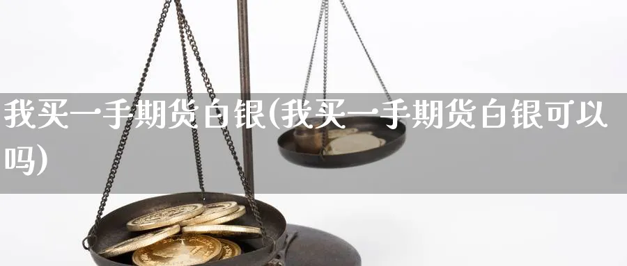 我买一手期货白银(我买一手期货白银可以吗)_https://www.vyews.com_行情分析_第1张