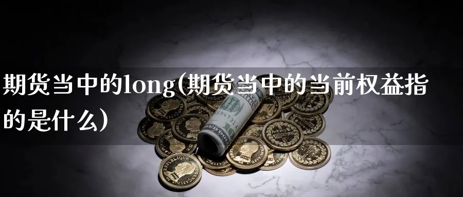 期货当中的long(期货当中的当前权益指的是什么)_https://www.vyews.com_黄金期货_第1张