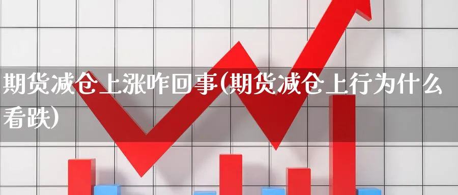 期货减仓上涨咋回事(期货减仓上行为什么看跌)_https://www.vyews.com_期货百科_第1张