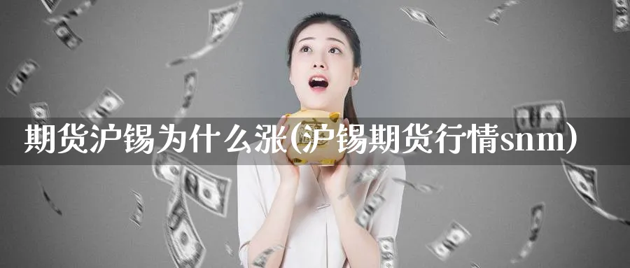 期货沪锡为什么涨(沪锡期货行情snm)_https://www.vyews.com_期货直播间_第1张