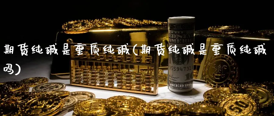 期货纯碱是重质纯碱(期货纯碱是重质纯碱吗)_https://www.vyews.com_黄金期货_第1张