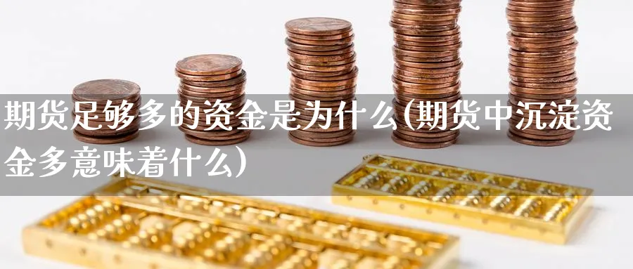 期货足够多的资金是为什么(期货中沉淀资金多意味着什么)_https://www.vyews.com_黄金期货_第1张