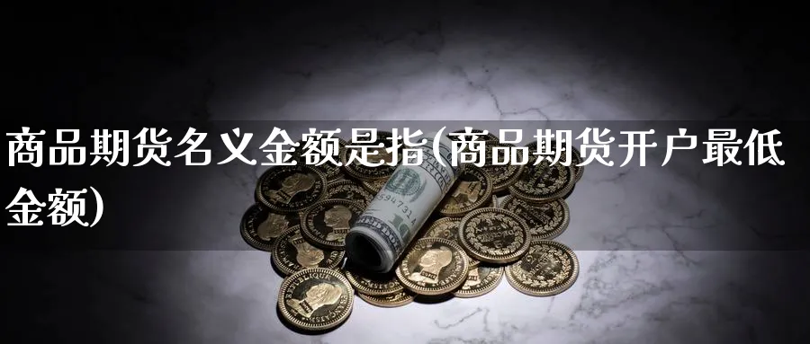 商品期货名义金额是指(商品期货开户最低金额)_https://www.vyews.com_内盘期货_第1张