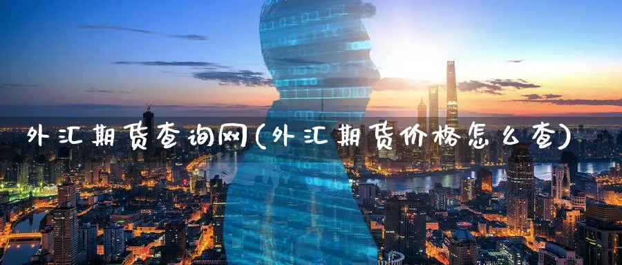 外汇期货查询网(外汇期货价格怎么查)_https://www.vyews.com_期货百科_第1张