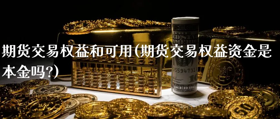 期货交易权益和可用(期货交易权益资金是本金吗?)_https://www.vyews.com_期货行情_第1张