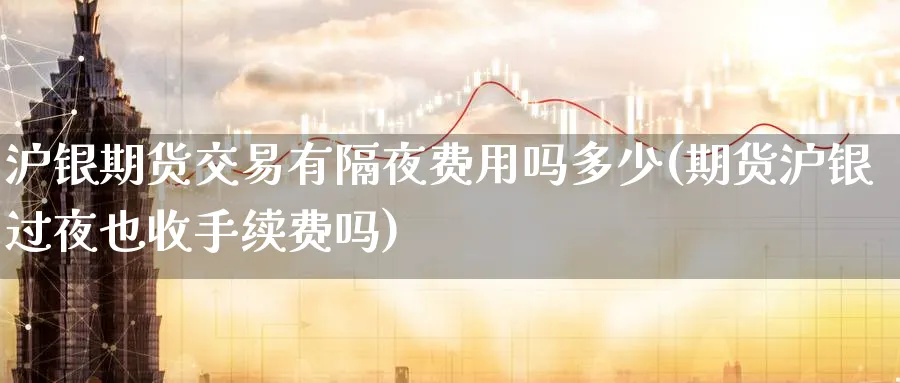 沪银期货交易有隔夜费用吗多少(期货沪银过夜也收手续费吗)_https://www.vyews.com_内盘期货_第1张