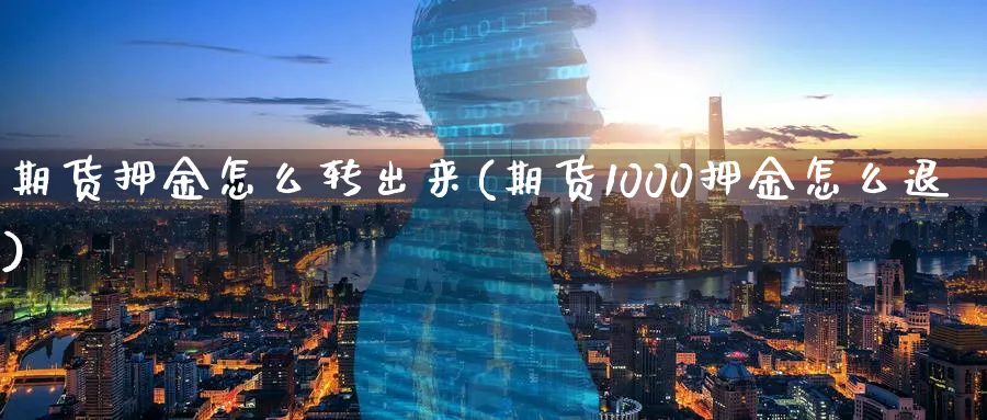 期货押金怎么转出来(期货1000押金怎么退)_https://www.vyews.com_期货百科_第1张