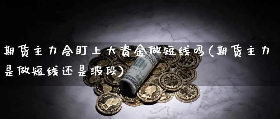 期货主力会盯上大资金做短线吗(期货主力是做短线还是波段)_https://www.vyews.com_黄金期货_第1张