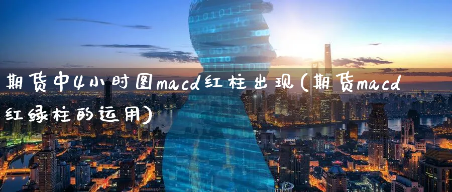 期货中4小时图macd红柱出现(期货macd红绿柱的运用)_https://www.vyews.com_期货直播间_第1张