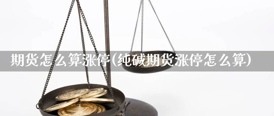 期货怎么算涨停(纯碱期货涨停怎么算)_https://www.vyews.com_行情分析_第1张