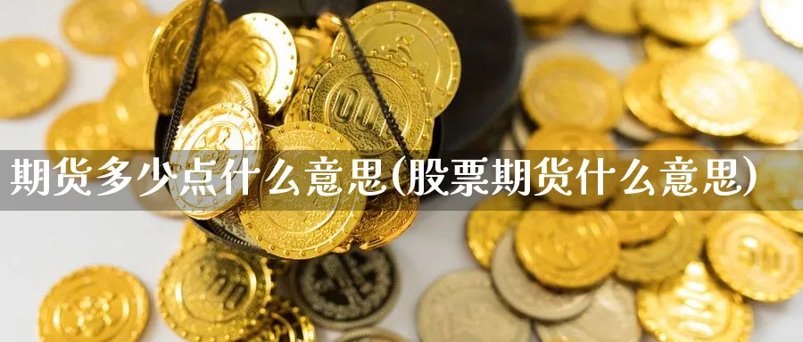 期货多少点什么意思(股票期货什么意思)_https://www.vyews.com_期货行情_第1张