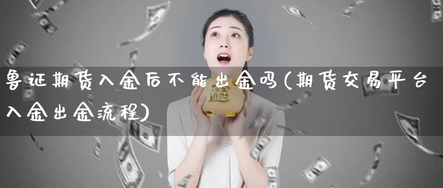 鲁证期货入金后不能出金吗(期货交易平台入金出金流程)_https://www.vyews.com_国际期货_第1张