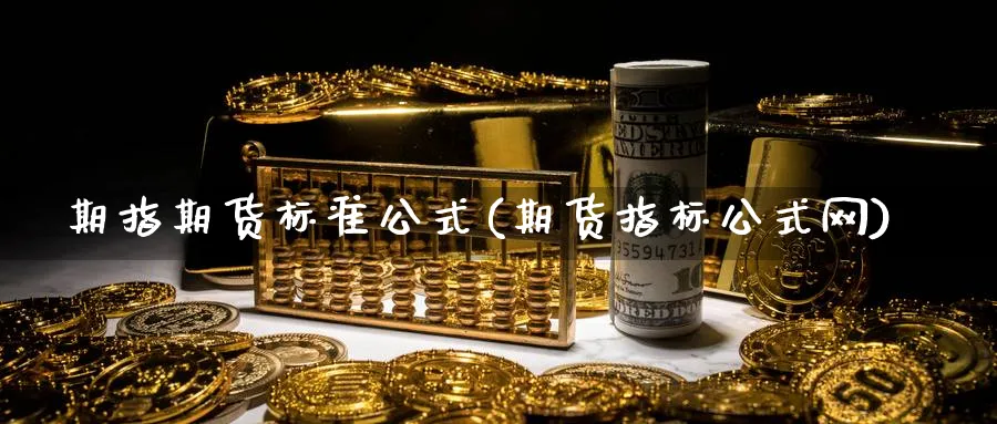 期指期货标准公式(期货指标公式网)_https://www.vyews.com_技术指标_第1张