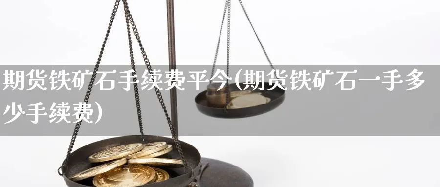 期货铁矿石手续费平今(期货铁矿石一手多少手续费)_https://www.vyews.com_原油期货_第1张