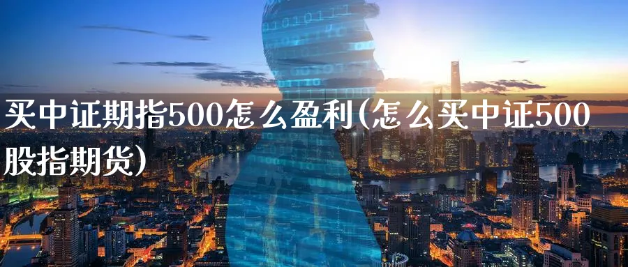 买中证期指500怎么盈利(怎么买中证500股指期货)_https://www.vyews.com_期货技术_第1张